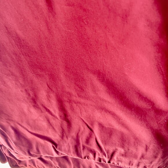 Duvet Cover for King side mattress Ralph Laurent Burgundy - Picture 3 of 7